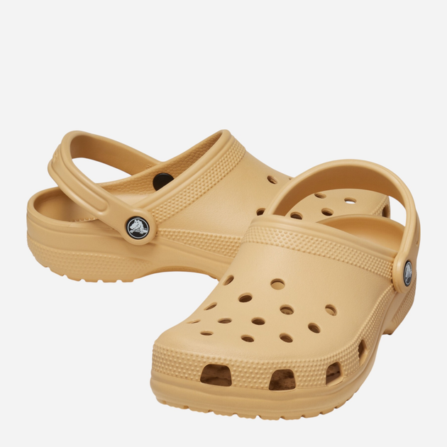 Chodaki męskie Crocs Classic 10001-209 43-44 (M10/W12) Beżowe (196265698516) - obraz 4