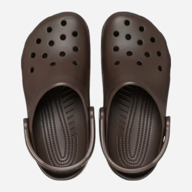 Жіночі крокси Crocs Classic 10001-21Q 37-38 (M5/W7) Темно-коричневі (198445129537) - зображення 5