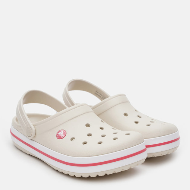 Чоловічі крокси Crocs Crocband 11016-1AS 45.5 (M11/W13) Бежеві (887350869361) - зображення 3