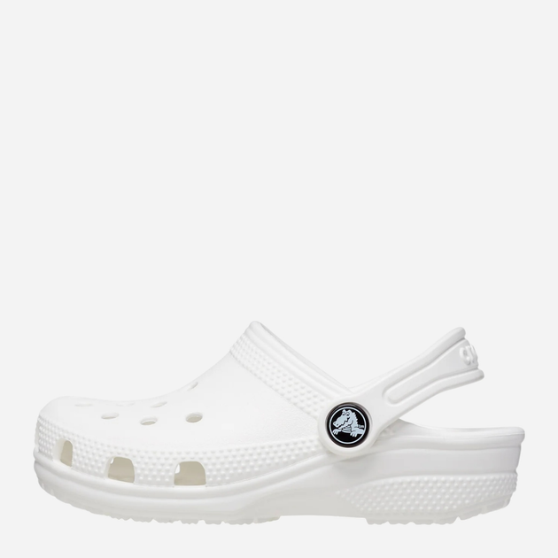 Chodaki dziecięce Crocs Classic Kids Clog T 206990-100 25-26 (C9) Białe (191448733039) - obraz 3