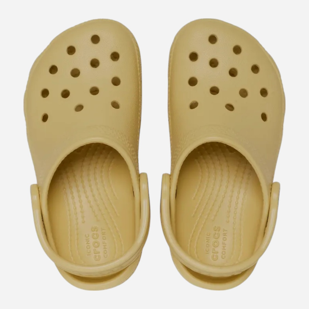 Chodaki chłopięce Crocs Classic Kids Clog T 206990-209 27-28 (C10) Beżowe (196265875597) - obraz 4