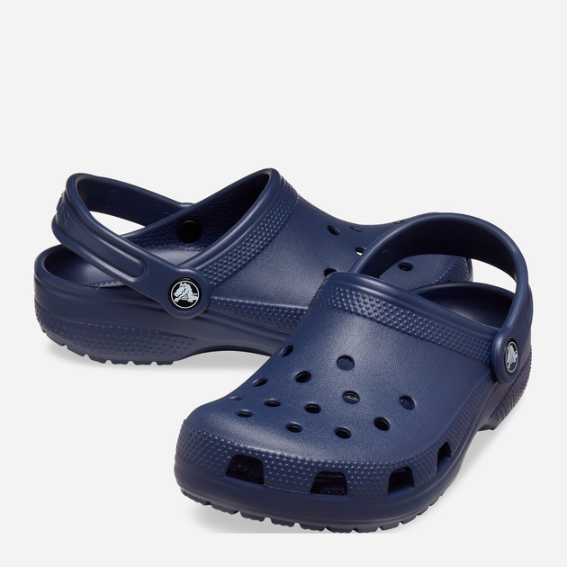 Дитячі крокси-сабо для хлопчика Crocs Classic Kids Clog T 206990-410 25-26 Темно-сині (191448733381) - зображення 3