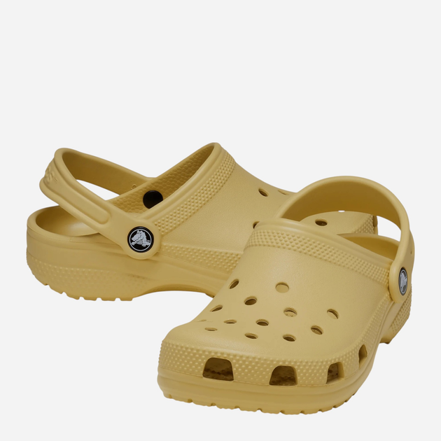 Дитячі крокси-сабо для хлопчика Crocs Classic Kids Clog K 206991-209 32-33 (J13) Бежеві (196265875856) - зображення 3