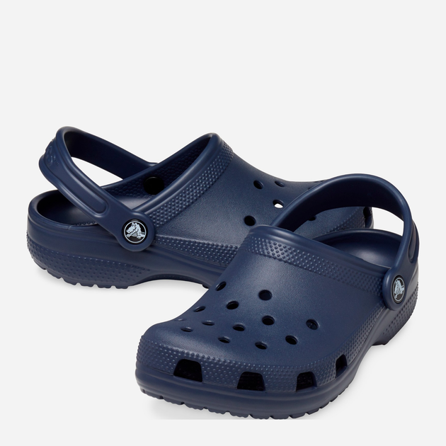 Підліткові крокси-сабо для хлопчика Crocs Classic Kids Clog K 206991-410 36-37 Темно-сині (191448735064) - зображення 3