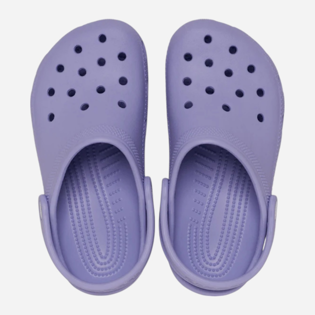 Дитячі крокси-сабо для дівчинки Crocs Classic Kids Clog K 206991-5BN 33-34 (J24) Фіолетові (198445103056) - зображення 4