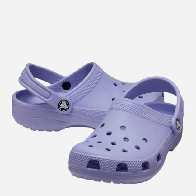 Дитячі крокси-сабо для дівчинки Crocs Classic Kids Clog K 206991-5BN 28-29 (C11) Фіолетові (198445103018) - зображення 3