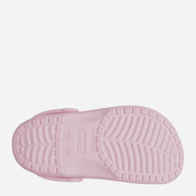 Дитячі крокси-сабо для дівчинки Crocs Classic Kids Clog K 206991-6ZW 28-29 (C11) Блідо-рожеві (198445103193) - зображення 6