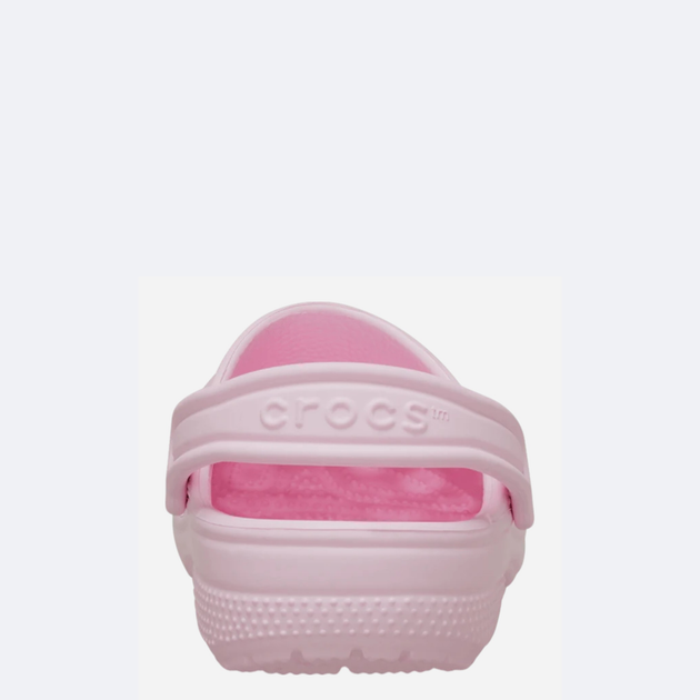 Підліткові крокси-сабо для дівчинки Crocs Classic Kids Clog K 206991-6ZW 34-35 (J35) Блідо-рожеві (198445103247) - зображення 5