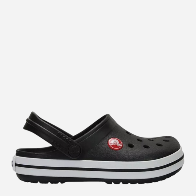 Дитячі крокси для хлопчика Crocs Crocband Kids Clog 207006-001 28-29 Чорні (191448739031) - зображення 1