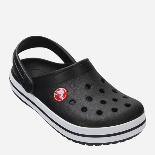 Chodaki chłopięce Crocs Crocband Kids Clog 207006-001 34-35 Czarne (191448739086) - obraz 2