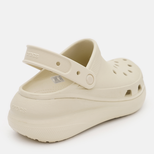 Chodaki damskie Crocs Classic Crush Clog 207521-2Y2 41-42 (M8/W10) Beżowe (191448988903) - obraz 4
