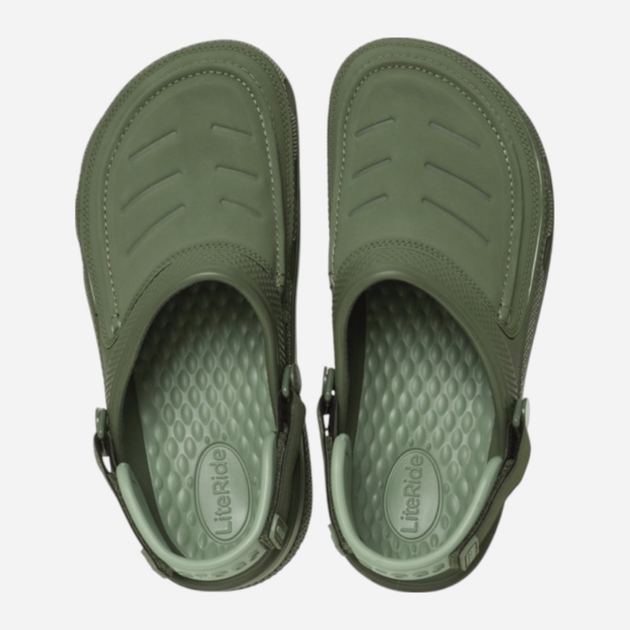 Chodaki męskie Crocs Yukon Vista Ii Lr Clog M 207689-309 42-43 (M9/W11) Zelione (198445103926) - obraz 3