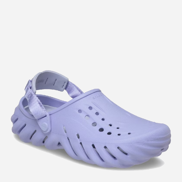 Чоловічі крокси Crocs Echo Clog 207937-5BN 41-42 (M8/W10) Фіолетові (198445104077) - зображення 2