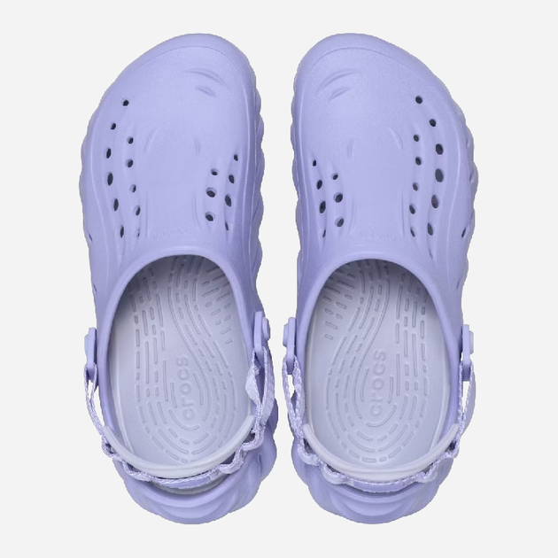 Жіночі крокси Crocs Echo Clog 207937-5BN 37-38 (M5/W7) Фіолетові (198445104046) - зображення 5