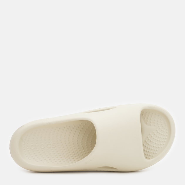 Klapki męskie basenowe Crocs Mellow Recovery Slide 208392-2Y2 42-43 (M9/W11) Beżowe (196265277827) - obraz 5