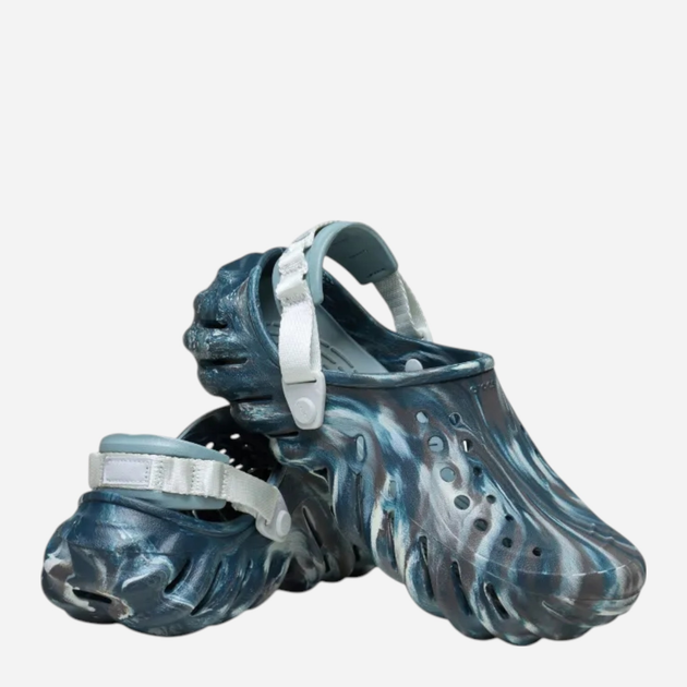 Chodaki męskie Crocs Echo Marbled Clog 208454-0LE 45-46 (M11) Wielobarwne (198445105470) - obraz 4