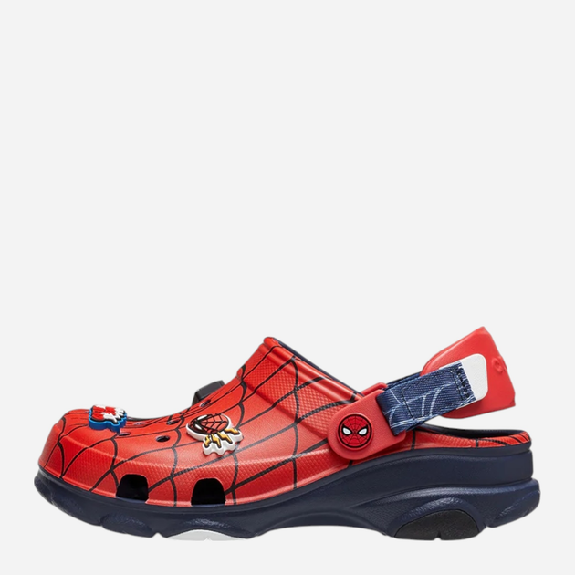 Chodaki chłopięce Crocs Spider-Man All Terrain Clog T 209258-410 24-25 (C8) Czerwony/Granatowy (196265388905) - obraz 3