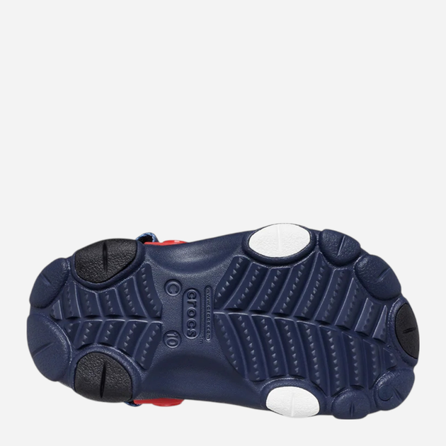 Chodaki chłopięce Crocs Spider-Man All Terrain Clog T 209258-410 24-25 (C8) Czerwony/Granatowy (196265388905) - obraz 6