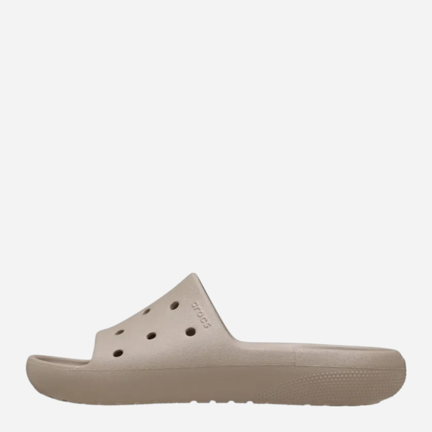 Чоловічі шльопанці для пляжу Crocs Classic Slide V 209401-214 45-46 (M11) Сірі (198445106224) - зображення 3