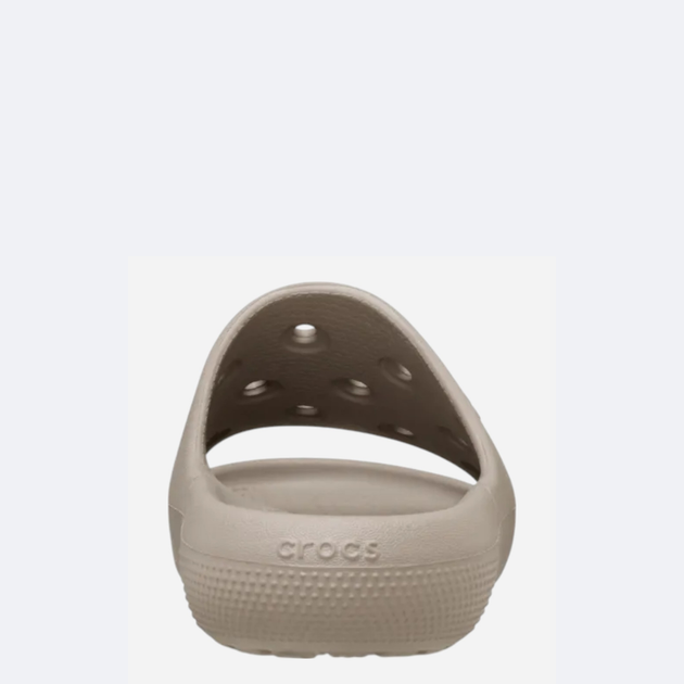 Чоловічі шльопанці для пляжу Crocs Classic Slide V 209401-214 46-47 (M12) Сірі (198445106231) - зображення 6