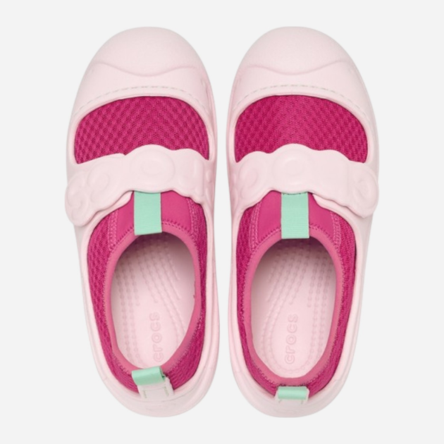 Дитячі аквашузи для дівчинки Crocs Swiftwater Splash Kids T 210620-6ZQ 27-28 (C10) Рожеві (198445115288) - зображення 5