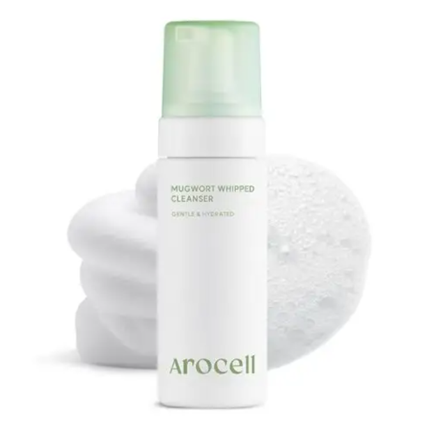 Очищающая пенка с полынью Arocell Mugwort Whipped Cleanser 150ml - Фото 2 Очищающая пенка с полынью Arocell Mugwort Whipped Cleanser 150ml - изображение 2