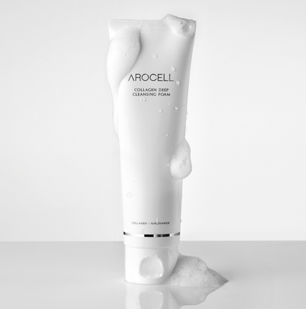 Пенка для глубокой очистки кожи с коллагеном Arocell Collagen Deep Cleansing Foam 120ml - изображение 6