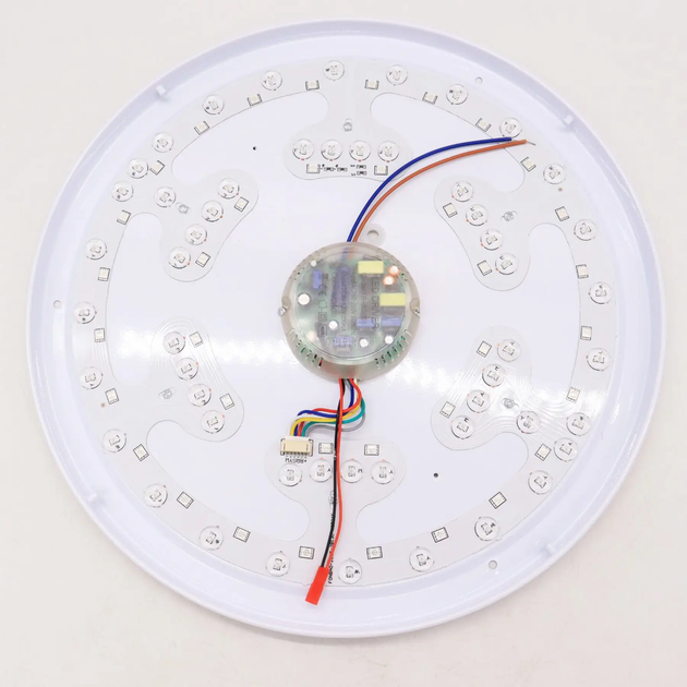 Потолковий RGB світильник (38см) з Bluetooth колонкою та пультом, 60W / Світлодіодна люстра (L) - зображення 9