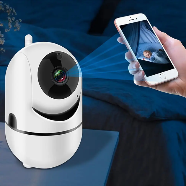 Бездротова WI-FI камера відеоспостереження 1MP, з датчиком руху YW13G (L) - Фото 6 Бездротова WI-FI камера відеоспостереження 1MP, з датчиком руху YW13G (L) - зображення 6