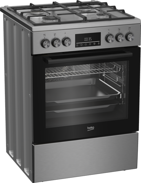 Kuchenka gazowo-elektryczna Beko FBM62330GXTN - obraz 2