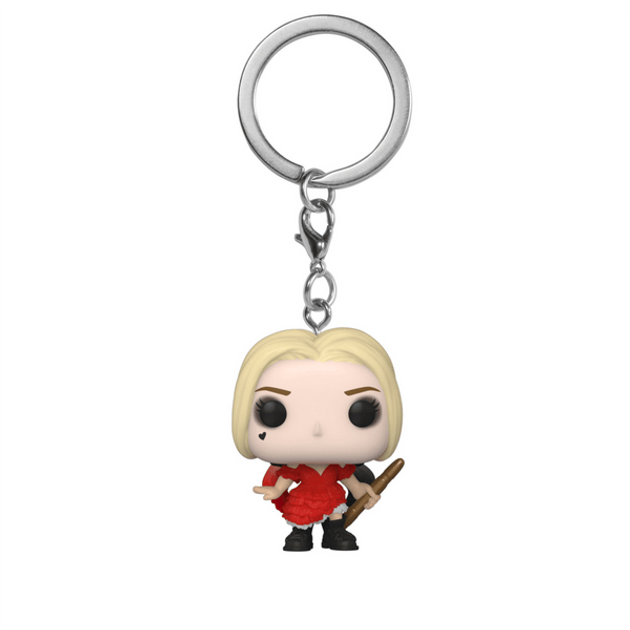 Brelok Funko Pop Keychain TSS Harley Damaged Dress 56007 (889698560078) - obraz 3
