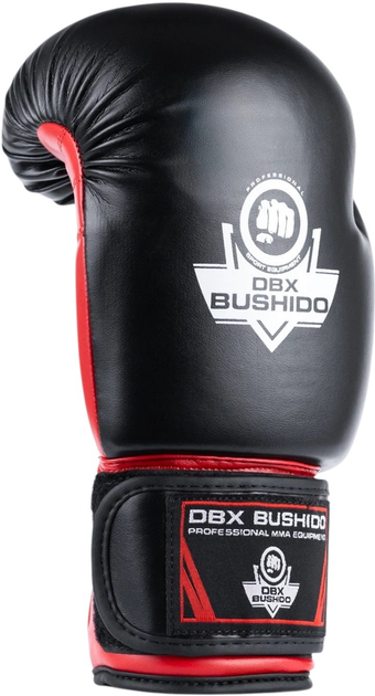 Боксерські рукавички Bushido ARB-407 розмір 14 oz Black (5902539013436) - зображення 6