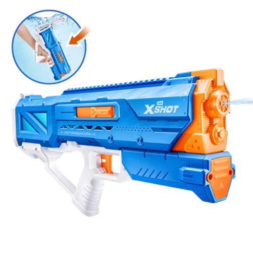 Водный бластер Zuru X-Shot Fast Fill Small Motor Soaker (118158) - Фото 2 Водный бластер Zuru X-Shot Fast Fill Small Motor Soaker (118158) - изображение 2