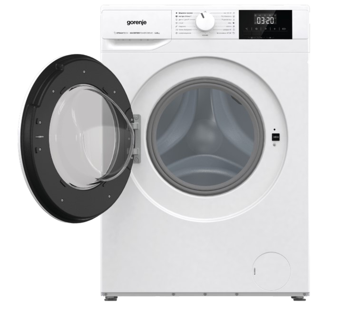Пральна машина автоматична Gorenje WNGPI61SBS/UA (WFG16010) (7094137) - изображение 5