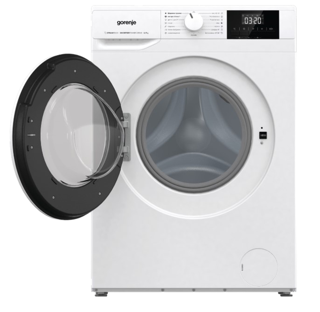 Пральна машина Gorenje WNGPI72SBS/UA 7 кг фронтальна інверторна А+++ - зображення 5