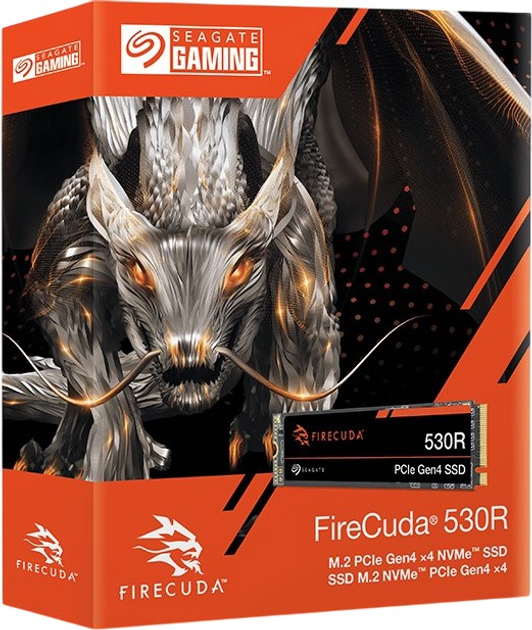 SSD диск Seagate FireCuda 530R 2TB M.2 PCIe 4.0 x4 NVMe 1.4 TLC 3D (ZP2000GM3A063) - зображення 4