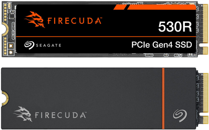 Dysk SSD Seagate FireCuda 530R Heatsink 4TB M.2 PCIe 4.0 x4 NVMe 1.4 3D TLC (ZP4000GM3A073) - obraz 5