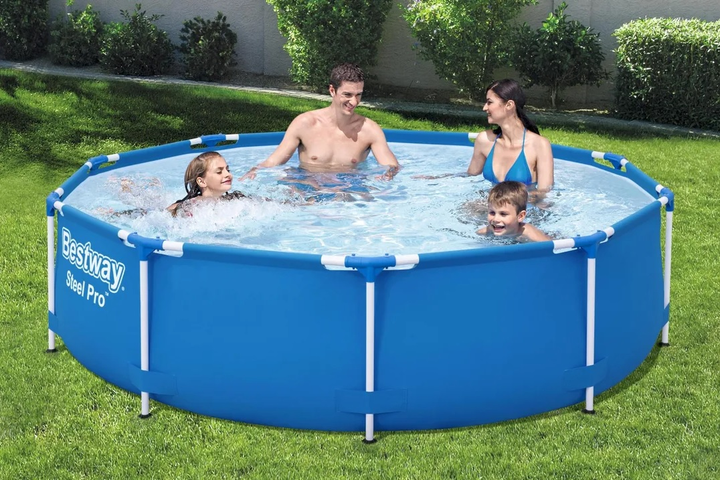 Basen stelażowy Bestway Steel Pro Max 305 x 75 cm 56679 (6942138972429) - obraz 6