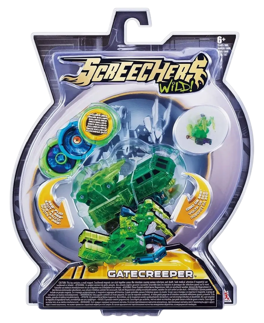 Дикий Скрічер Гейткріпер (Screechers Wild Gatecreeper) Зелений богомол - Фото 8 Дикий Скрічер Гейткріпер (Screechers Wild Gatecreeper) Зелений богомол - зображення 8