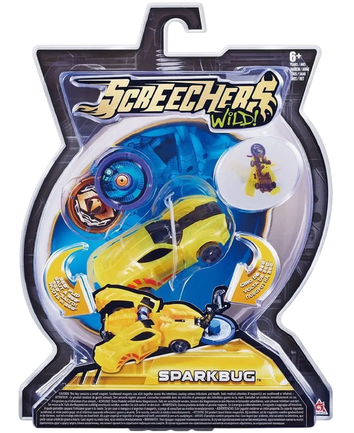 Дикий Скричер Спаркбаг (Screechers Wild Sparkbug) Желтый светлячок - изображение 9