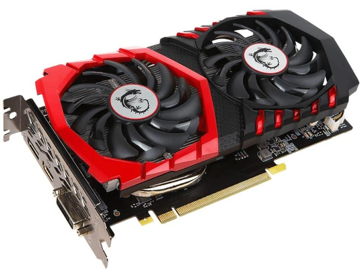 Видеокарта MSI GTX 1050Ti 4Gb Gaming X (GTX 1050 Ti GAMING X 4G