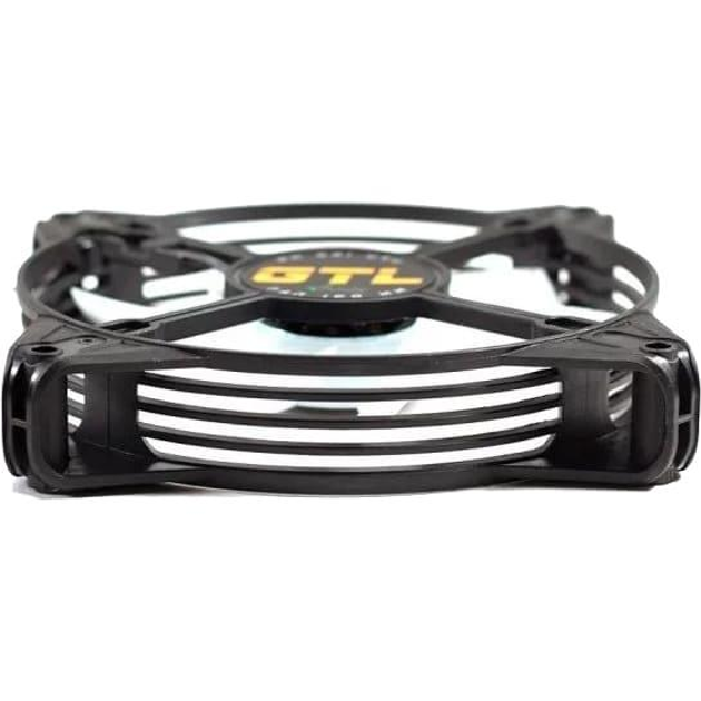 Вентилятор GTL 120 мм Multicolor F1, Black (GTL-120LMCF1) - изображение 3