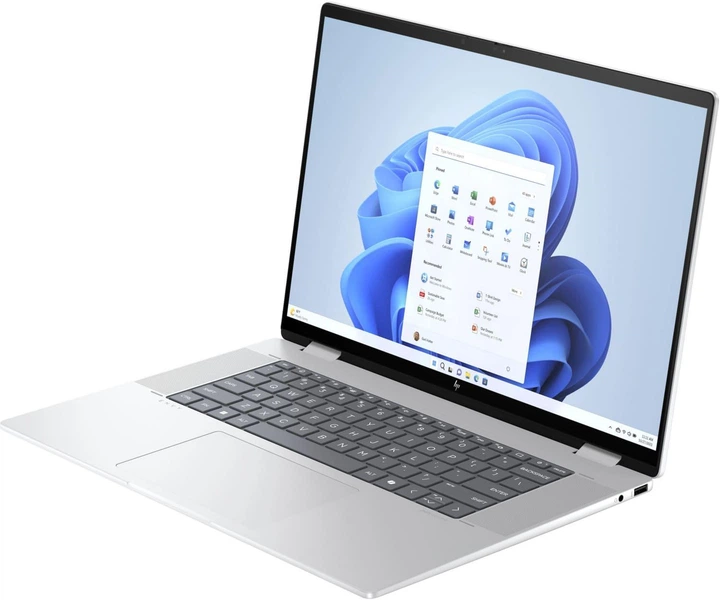 Ноутбук HP 16 Envy x360 16-ac0008ua WUXGA IPS Touch, Intel U7-155U, 32GB, F1024GB, UMA, Win11, сриблястий (B23D5EA) - изображение 3