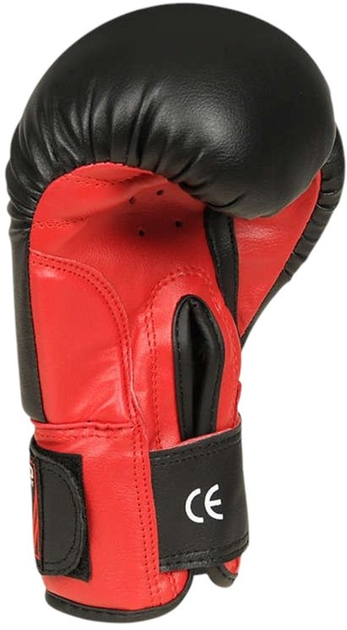 Боксерські рукавички Bushido ARB-407v3 розмір 4 oz Black/Red (5902539018318) - зображення 4