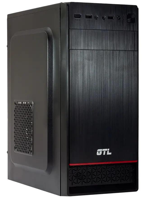 Корпус GTL T1610 Black, (T1610) Без БП - изображение 1