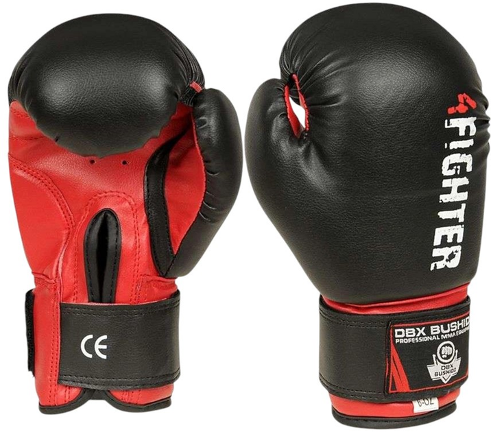 Боксерські рукавички Bushido ARB-407v3 розмір 6 oz Black/Red (5902539017793) - зображення 5