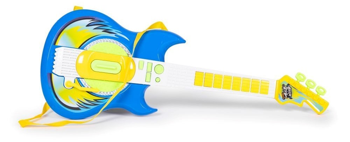 Іграшковий набір EcoToys електрогітара + мікрофон + підставка mp3 блакитна HC342076 (5905817002825) - зображення 6