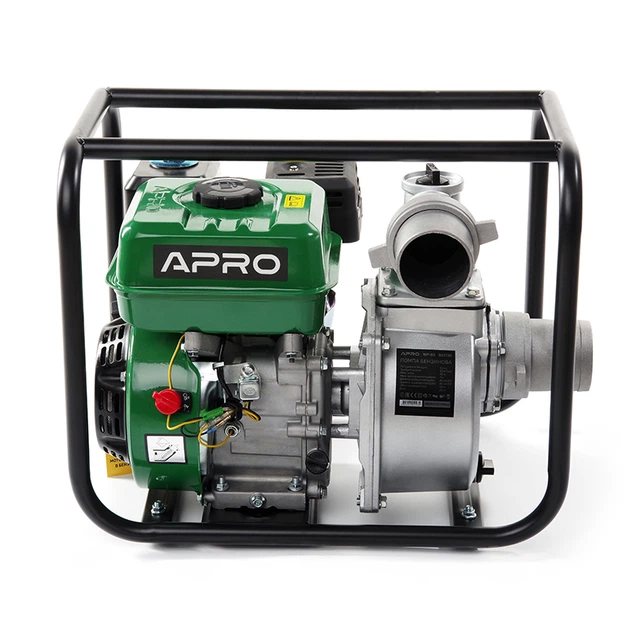 Мотопомпа WP-60 6.5л.с. 60 м³/ч 30м бензиновая 4-х тактн. APRO - изображение 2