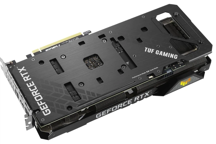 Видеокарта ASUS RTX 3060Ti 8Gb TUF Gaming OC LHR (TUF-RTX3060TI