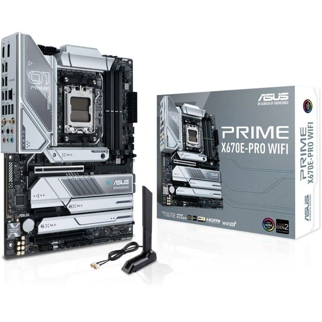 Материнська плата ASUS PRIME X670E-PRO WIFI (PRIME X670E-PRO WIFI) (Socket AM5, AMD X670, ATX) - зображення 12